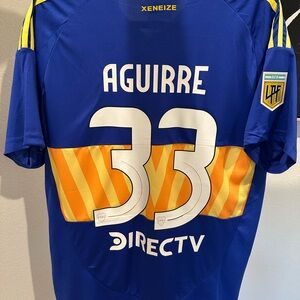 2024-25 Boca Juniors Brian Aguirre Soccer Jersey